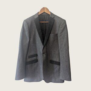 TIGER OF SWEDEN - Contrasted wool blend jacket - Sz 46